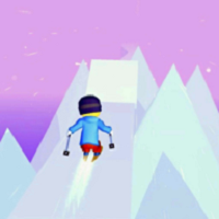 天空滑雪者游戏(sky skier)